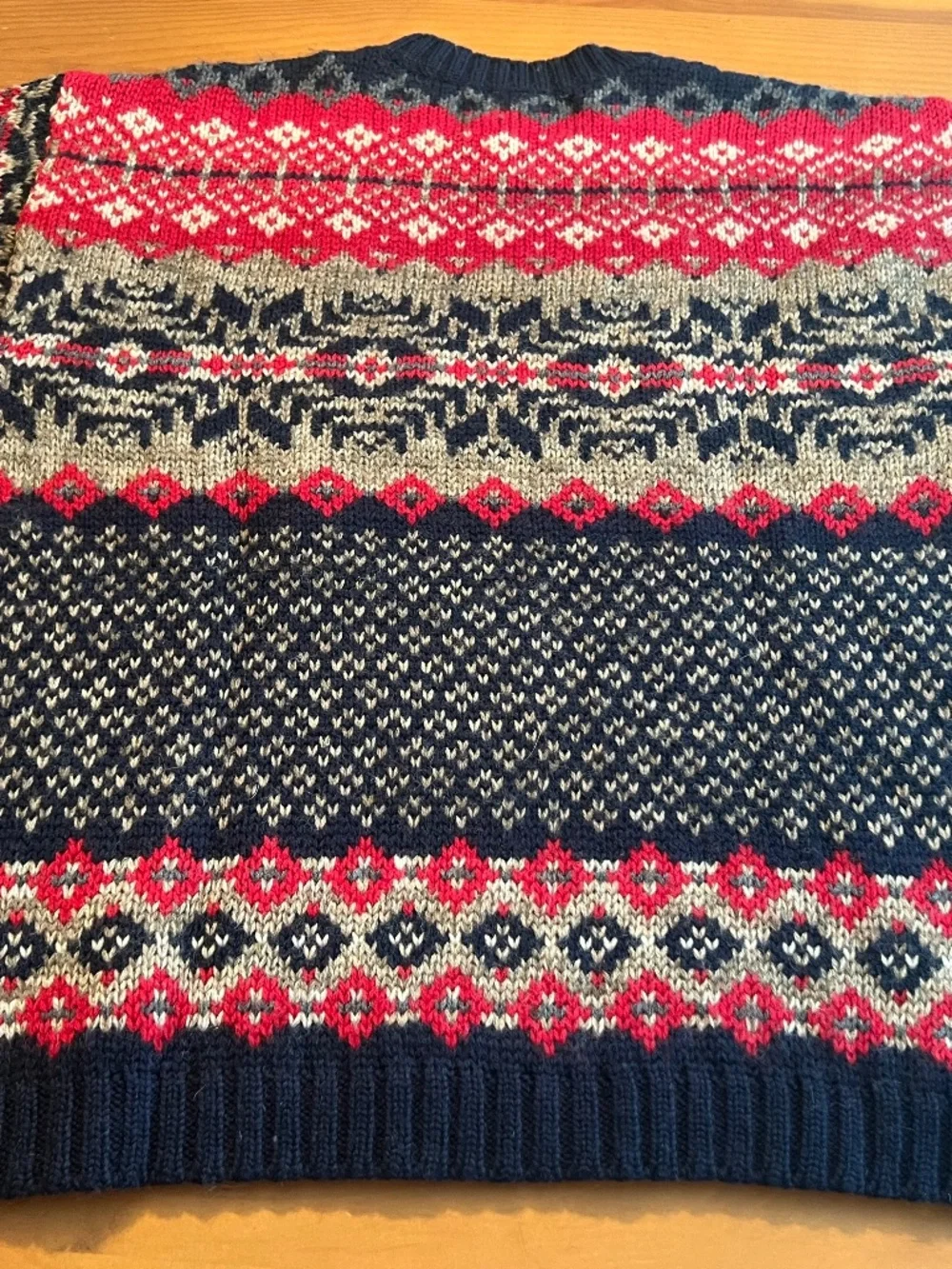 Vintage Abercrombie Fairisle Sweater Brand New with Tags! - Picture 3 of 5